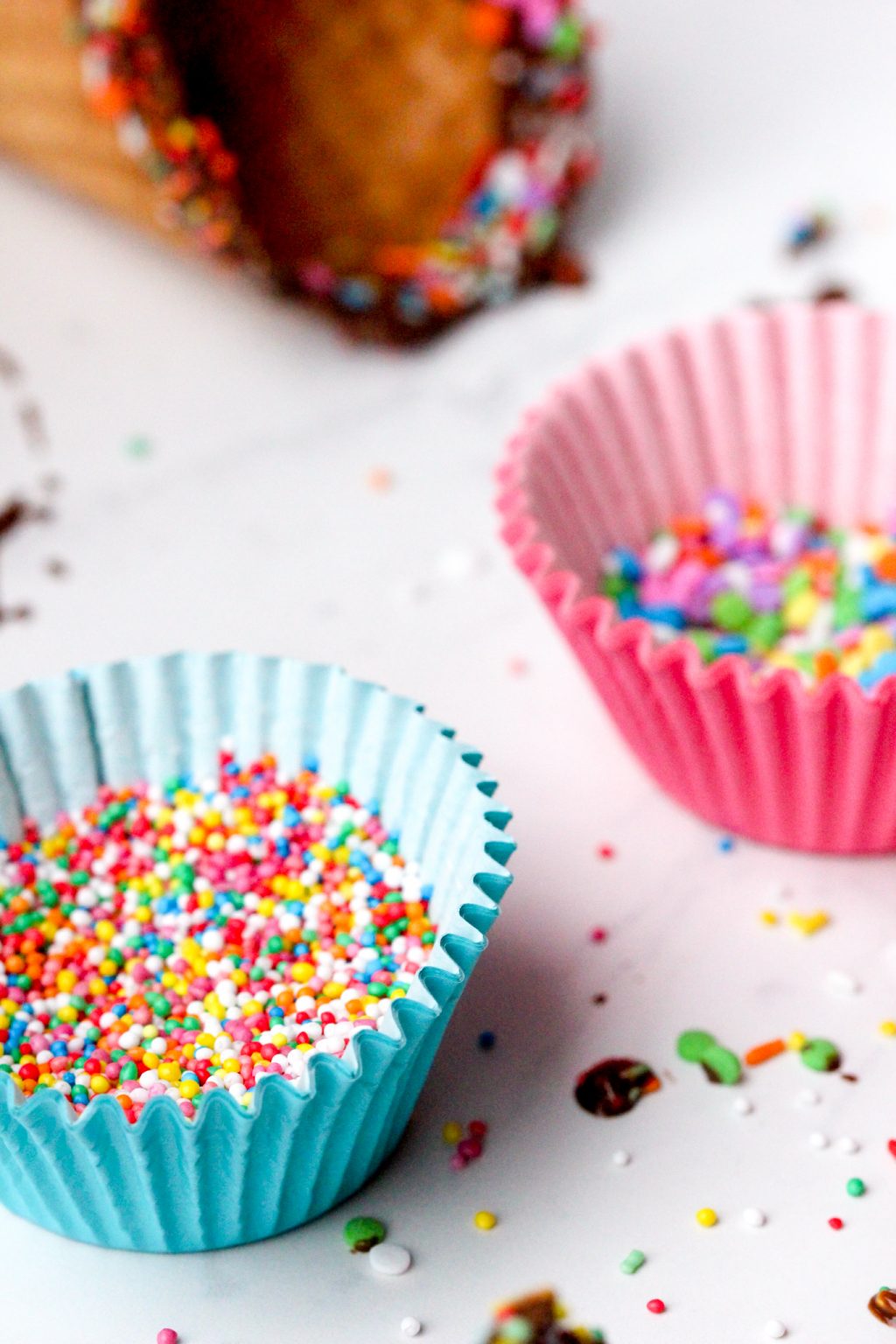 Chocolate Dipped Waffle Cones - Laying God's Table